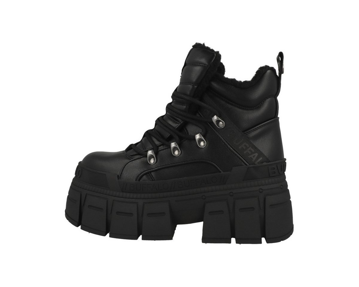 Buffalo Gospher Hike Mid Pad Damen Schnürboots Stiefeletten, Stiefel, Winterstiefel, Winterboots, Schneestiefel von Buffalo