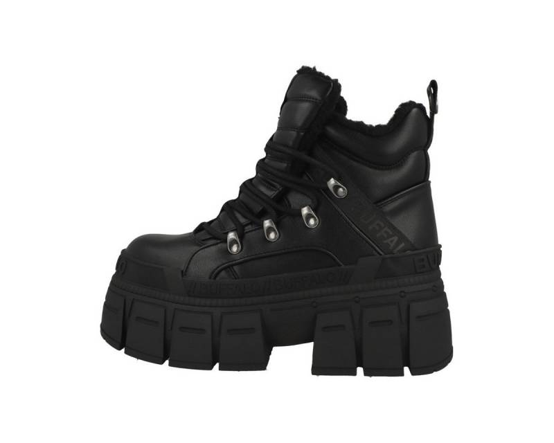 Buffalo Gospher Hike Mid Pad Damen Schnürboots Stiefeletten, Stiefel, Winterstiefel, Winterboots, Schneestiefel von Buffalo