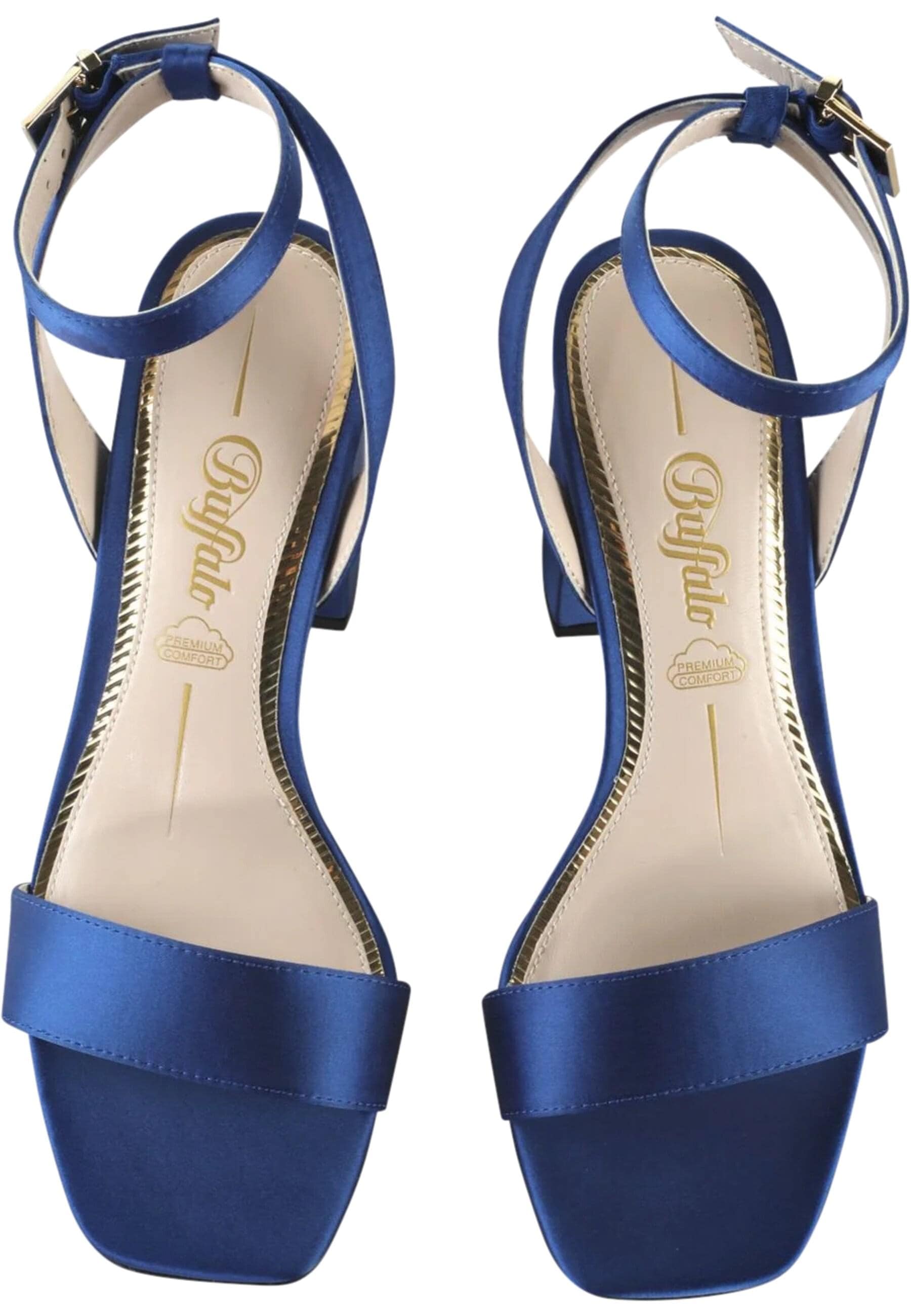 Buffalo High-Heel-Pumps "Buffalo Damen Buffalo Charlotte Neat Vegan Satin" von Buffalo