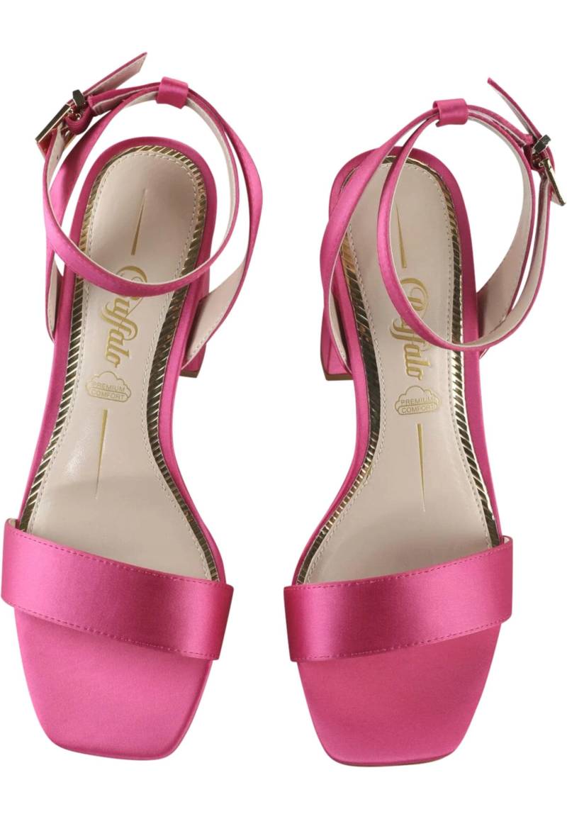 Buffalo High-Heel-Pumps "Buffalo Damen Buffalo Charlotte Neat Vegan Satin" von Buffalo