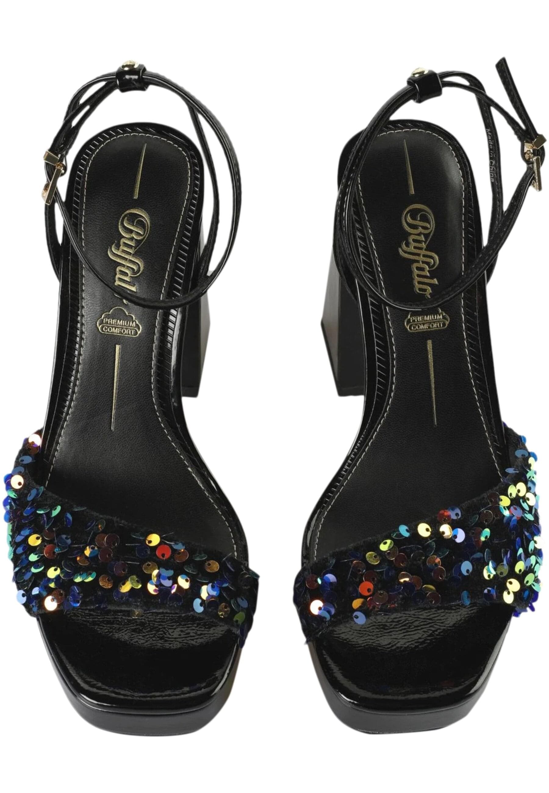 Buffalo High-Heel-Pumps "Buffalo Damen Buffalo Liza Disco Vegan Sequins" von Buffalo