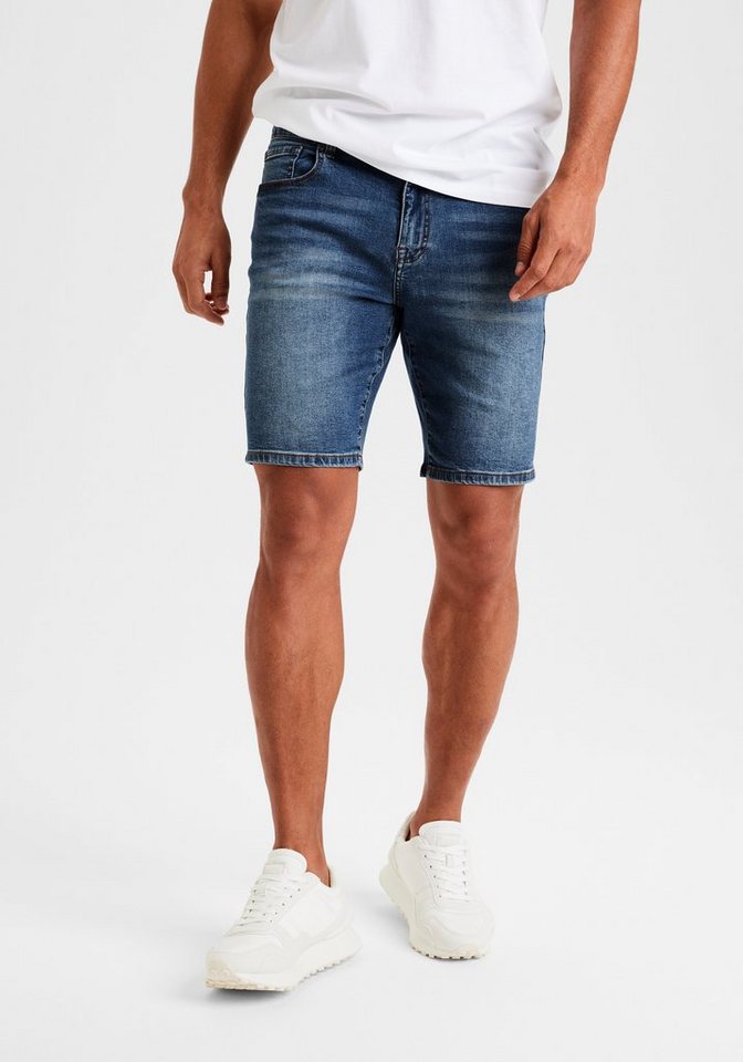 Buffalo Jeansshorts 5-Pocket Form aus elastischer Denim-Qualität von Buffalo