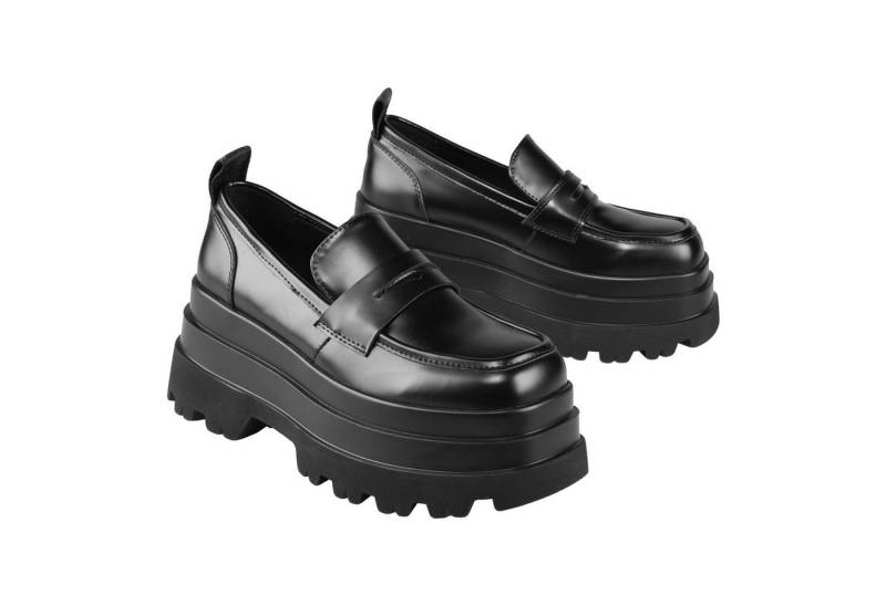 Buffalo Jupiter Loafer mit Plateausohle und Markendetails von Buffalo