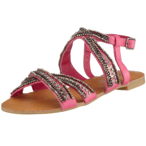 Buffalo Kid Leather 309-8831, Damen Sandalen/Fashion-Sandalen, pink, (pink 147), EU 37 von Buffalo