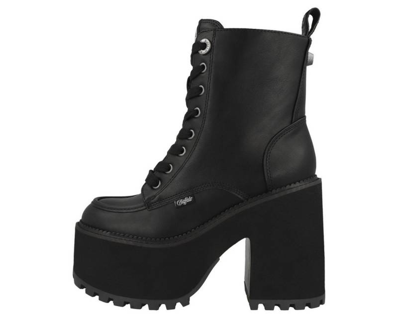 Buffalo Killah Lace Up Mid Damen Stiefel Boots, Stiefeletten, Winterschuhe, Winterstiefel, Halbstiefel von Buffalo