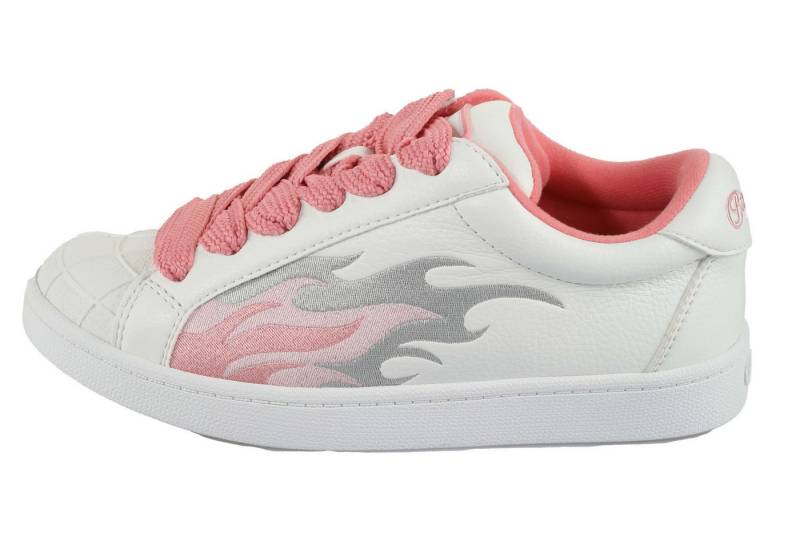 Buffalo LIBERTY Sneaker, Freizeitschuh, Schnürschuh, Halbschuh mit trendigem Flammenmotiv von Buffalo