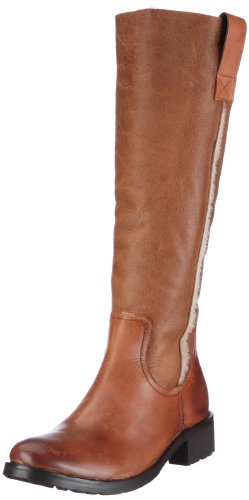 Buffalo London 1000 SD-03 Cow Montone 121149, Damen Stiefel, Braun (Cognac 01), EU 42 von Buffalo