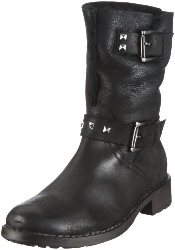 Buffalo London 1004 W 01 ROCK MONTONE 121245, Damen Stiefel, Schwarz (BLACK 01), EU 36 von Buffalo