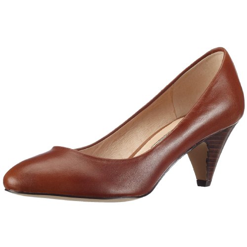 Buffalo London 108-8007 BABY BILL LEATHER 108860, Damen, Pumps, Braun (COGNAC 01), EU 38 von Buffalo