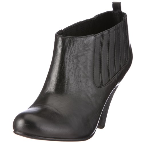 Buffalo London 110-520 Derby Leather Black 01 112426, Damen, Stiefel, Schwarz (Black 01), EU 39 von Buffalo