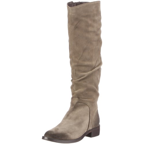 Buffalo London 111579 LONG 5 SUEDE STONE 01, Damen Stiefel, Grau (STONE 01), EU 37 von Buffalo