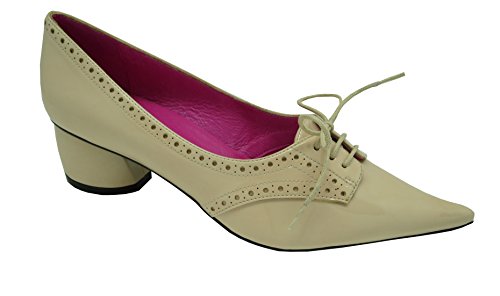 Buffalo London 11167-233 PU PATENT 145551 Damen Pumps, beige (Nude 13), EU 38 von Buffalo