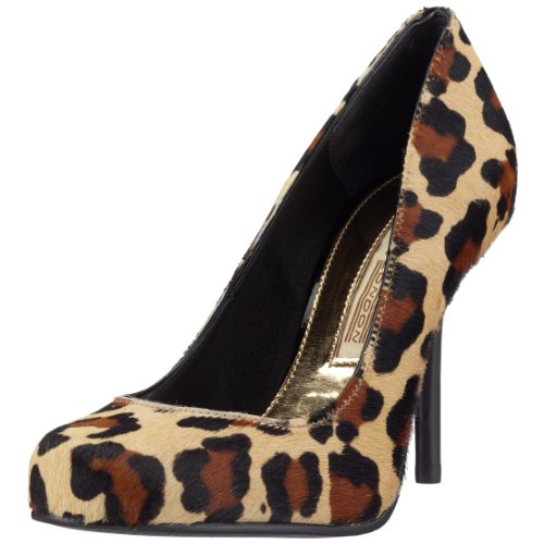 Buffalo London 13071-740 BEZERRO PELO LEOPARD 06 110651, Damen, Pumps, Beige (LEOPARD 06), EU 37 von Buffalo