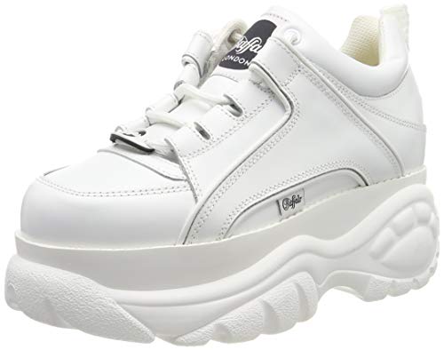 Buffalo London Damen 1339-14 2.0 Sneaker, Blanco Sml, 38 EU von Buffalo