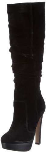 Buffalo London 20353-879 Split Suede 122162, Damen Stiefel, Schwarz (Black 01), EU 37 von Buffalo