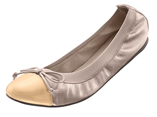 Buffalo London 210-2203 Silk PATENT SAMALON 02 113240, Damen, Ballerinas, Rosa (SAMALON 02), EU 37 von Buffalo