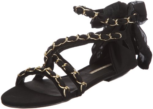 Buffalo London 309-14285-1 Nubuck PU Black 01 117233, Damen, Sandalen/Fashion-Sandalen, Schwarz (Black 01), EU 40 von Buffalo