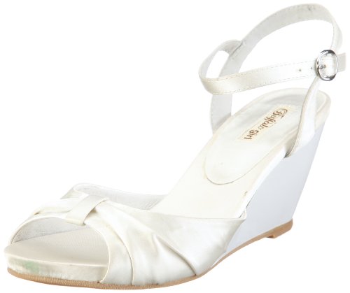 Buffalo London 310-8711 Silk 119727, Damen, Sandalen/Fashion-Sandalen, Beige (Cream), EU 38 von Buffalo