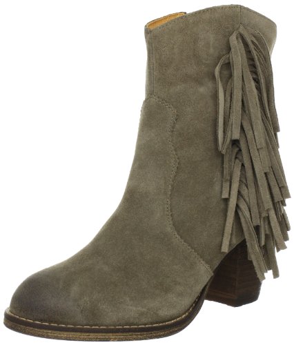 Buffalo London 412-0890 COW SUEDE 138828, Damen Fashion Halbstiefel & Stiefeletten, Grau (GREY 01), EU 36 von Buffalo