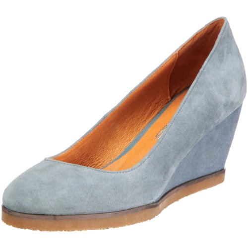 Buffalo London Damen 109-14230-1 Kid Suede Brown 01 Pumps, Blau/Navy, 41 von Buffalo