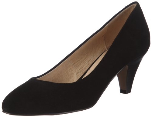 Buffalo London Damen 110-7909 Kid Suede Pumps, Schwarz/Black 01, 38 von Buffalo