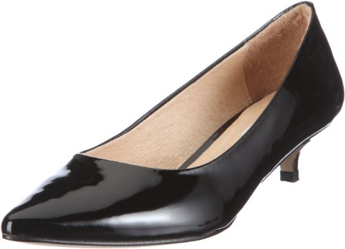 Buffalo London Damen 1131311 PATENT Leather Pumps, Schwarz/Black 01 von Buffalo