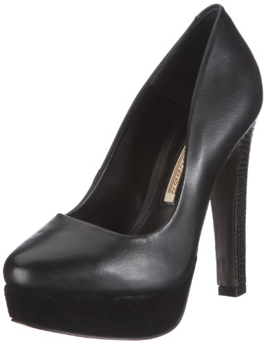 Buffalo London Damen 19716X-834 Mestico Pumps, Schwarz/Black 01, 39 von Buffalo