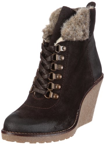 Buffalo London ES 10329 Suede 122921, Damen Fashion Halbstiefel & Stiefeletten, Braun (Ebony 01), EU 37 von Buffalo