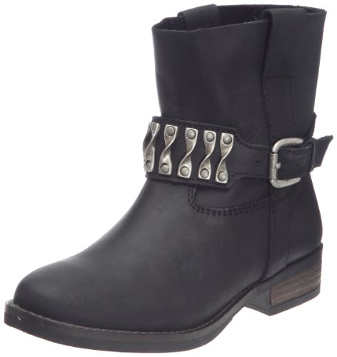 Buffalo London ES 11051 Crazy Horse 123428, Damen Stiefel, Schwarz (Noir 01), EU 38 von Buffalo