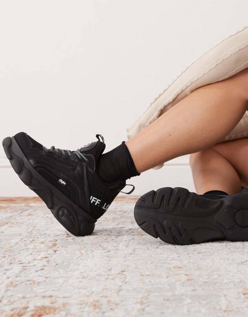 Buffalo - Low Top Sneaker in Schwarz von Buffalo