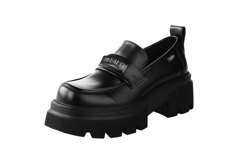 Buffalo Mave Loafer Loafer mit Plateausohle und Markendetails von Buffalo