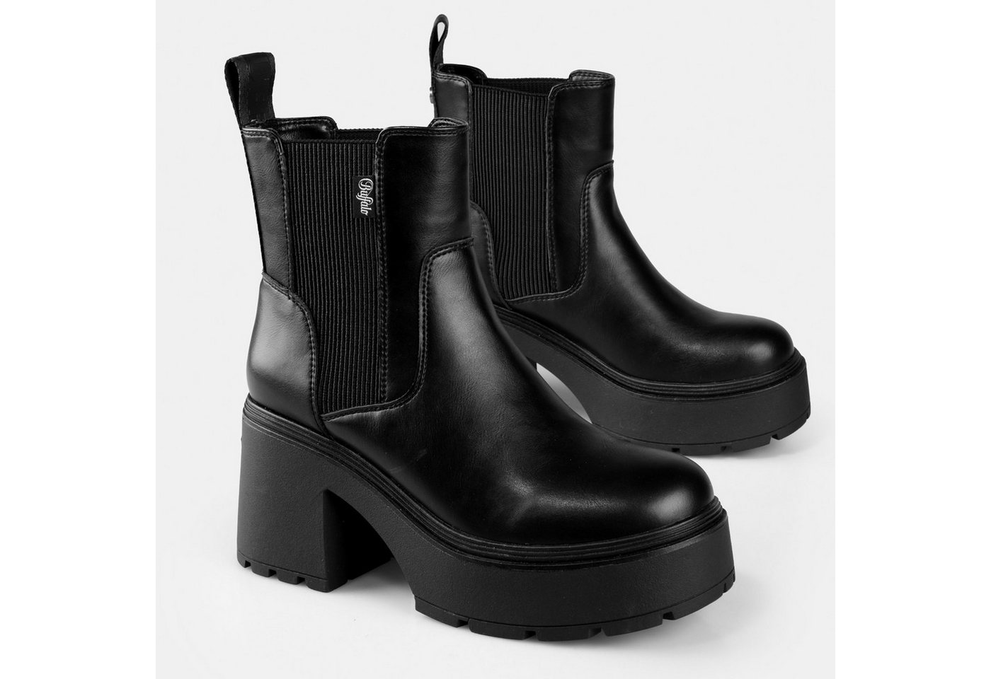 Buffalo Mila Chelsea Stiefel mit Plateau-Sohle von Buffalo