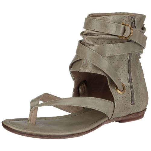 Buffalo Pu 309-9823, Damen Sandalen/Fashion-Sandalen, grau, (grey 01), EU 41 von Buffalo