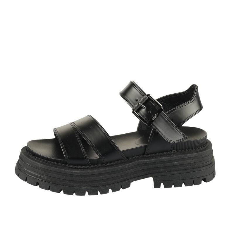 Buffalo Sandale - LENNOX TS SANDAL - EU36 bis EU41 - für Damen - Größe EU39 - schwarz Buffalo Sandale - LENNOX TS SANDAL - EU36 bis EU41 - für Damen - Größe EU39 - schwarz von Buffalo