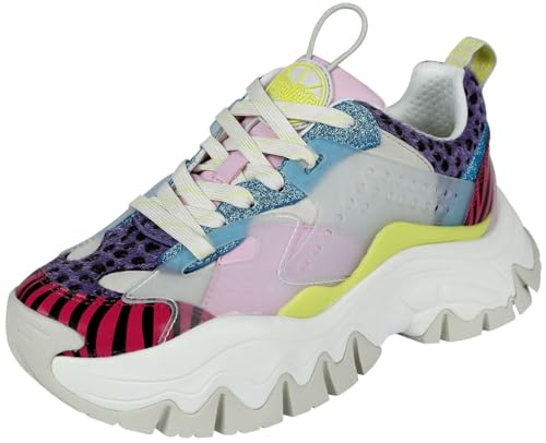 Buffalo Trail ONE Frauen Sneaker Multicolor EU41 Textil Basics, Streetwear von Buffalo