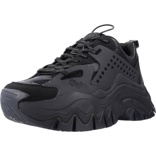 Buffalo Trail One - Vegan Nappa - Schwarz Kunstleder 38 EU von Buffalo