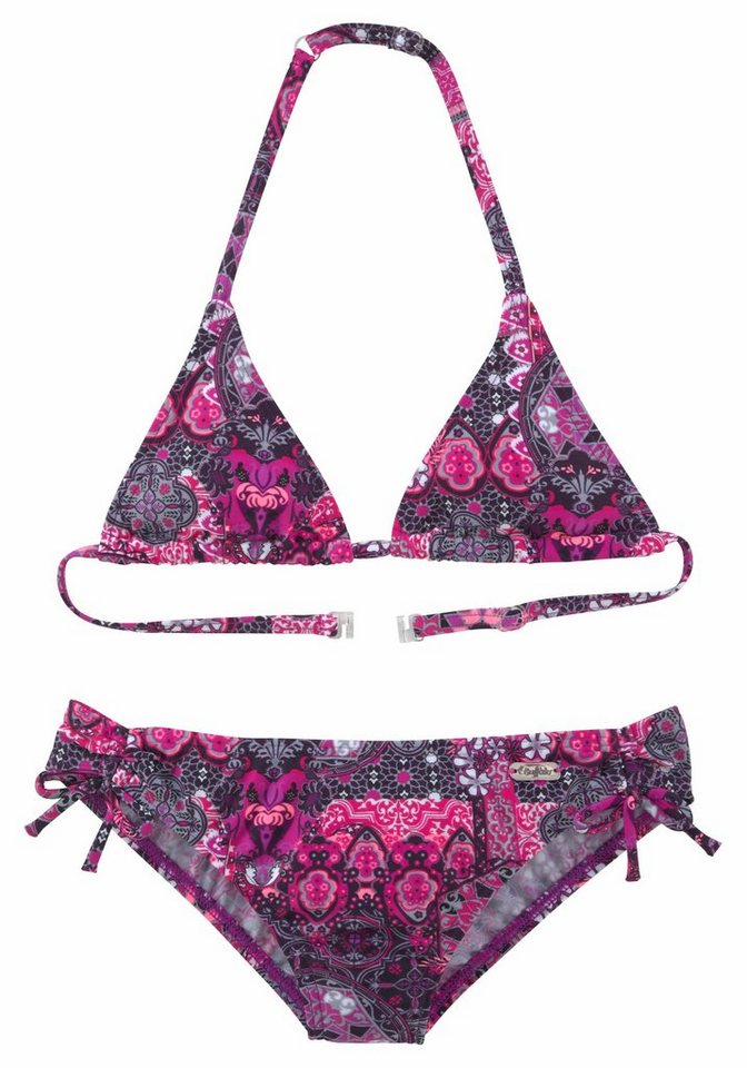 Buffalo Triangel-Bikini Shari Kids im Folklore-Print von Buffalo