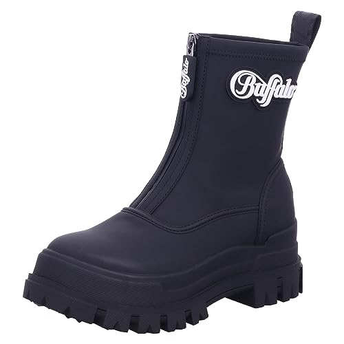 Buffalo Aspha Rain Zip Frauen Gummistiefel schwarz EU38 Polyurethan Streetwear von Buffalo