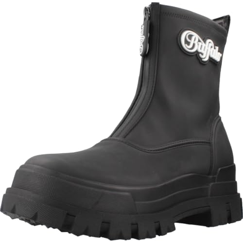 Buffalo Adult ASPHA RAIN Zip - VEGAN Rubber schwarz Gr. 40 von Buffalo