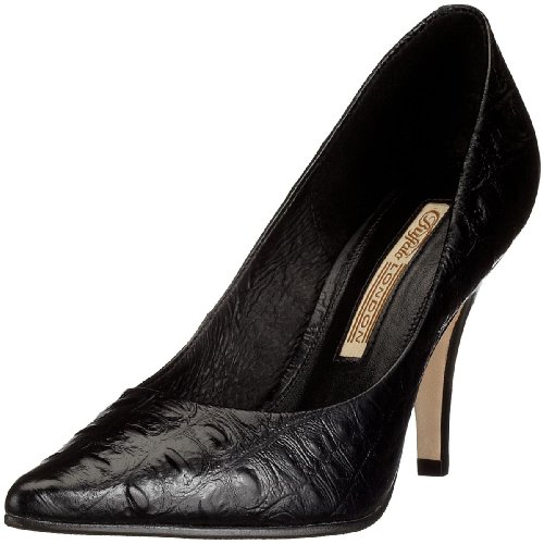 Buffalo croco 13703-639, Damen Pumps, schwarz / black, (black 01), EU 41 von Buffalo