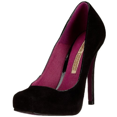 Buffalo kid suede patent 12654XY-574, Damen Pumps, schwarz, (black 19), EU 40 von Buffalo