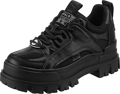 Buffalo Damen Sneaker Low Aspha Hyb schwarz 36 von Buffalo