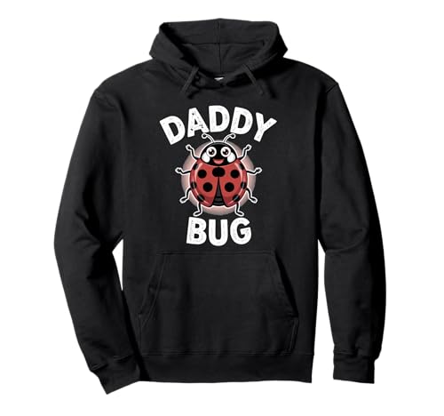 Ladybug Daddy Of The Birthday Girl Father's Day Dad Bug Pullover Hoodie von Bug lover Family