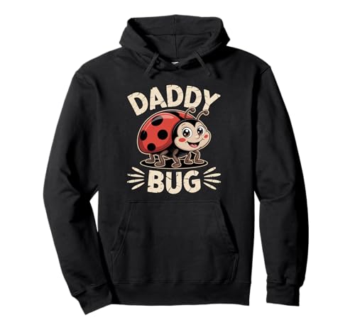 Ladybug Daddy Of The Birthday Girl Father's Day Dad Bug Pullover Hoodie von Bug lover Family