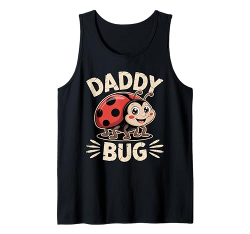 Ladybug Daddy Of The Birthday Girl Father's Day Dad Bug Tank Top von Bug lover Family