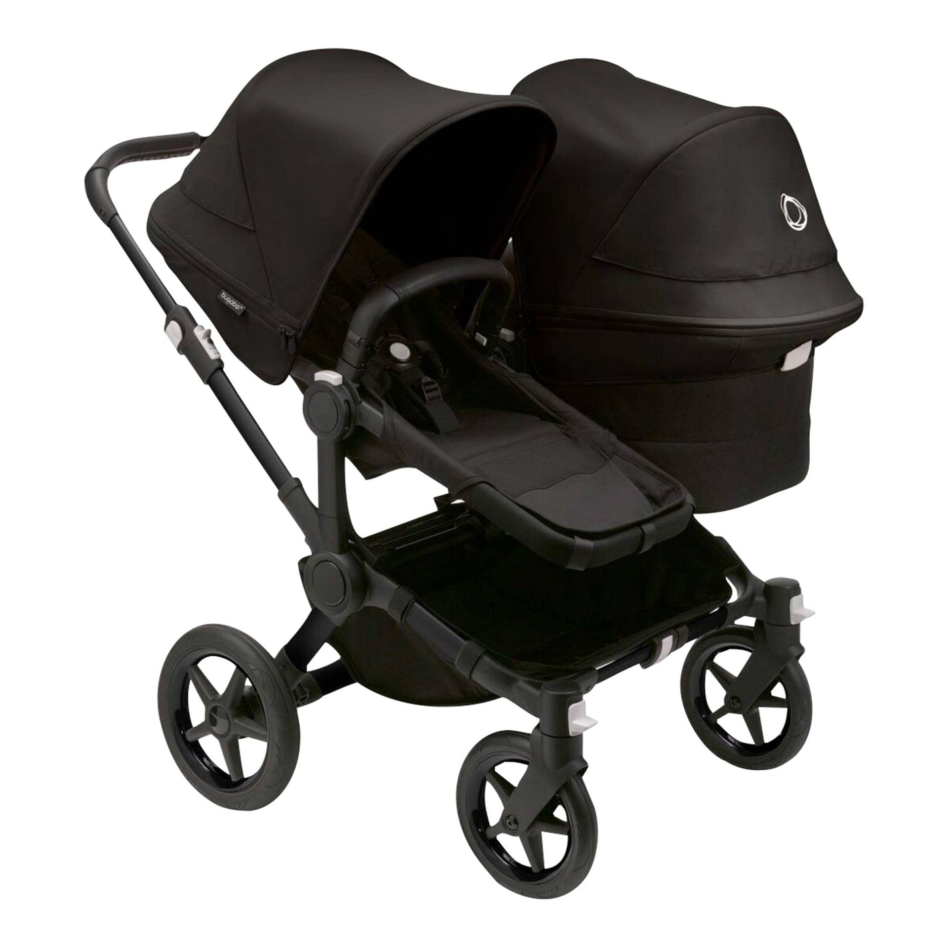 Bugaboo Donkey 5 Kinderwagen Geschwisterwagen Bundle Duo schwarz von Bugaboo