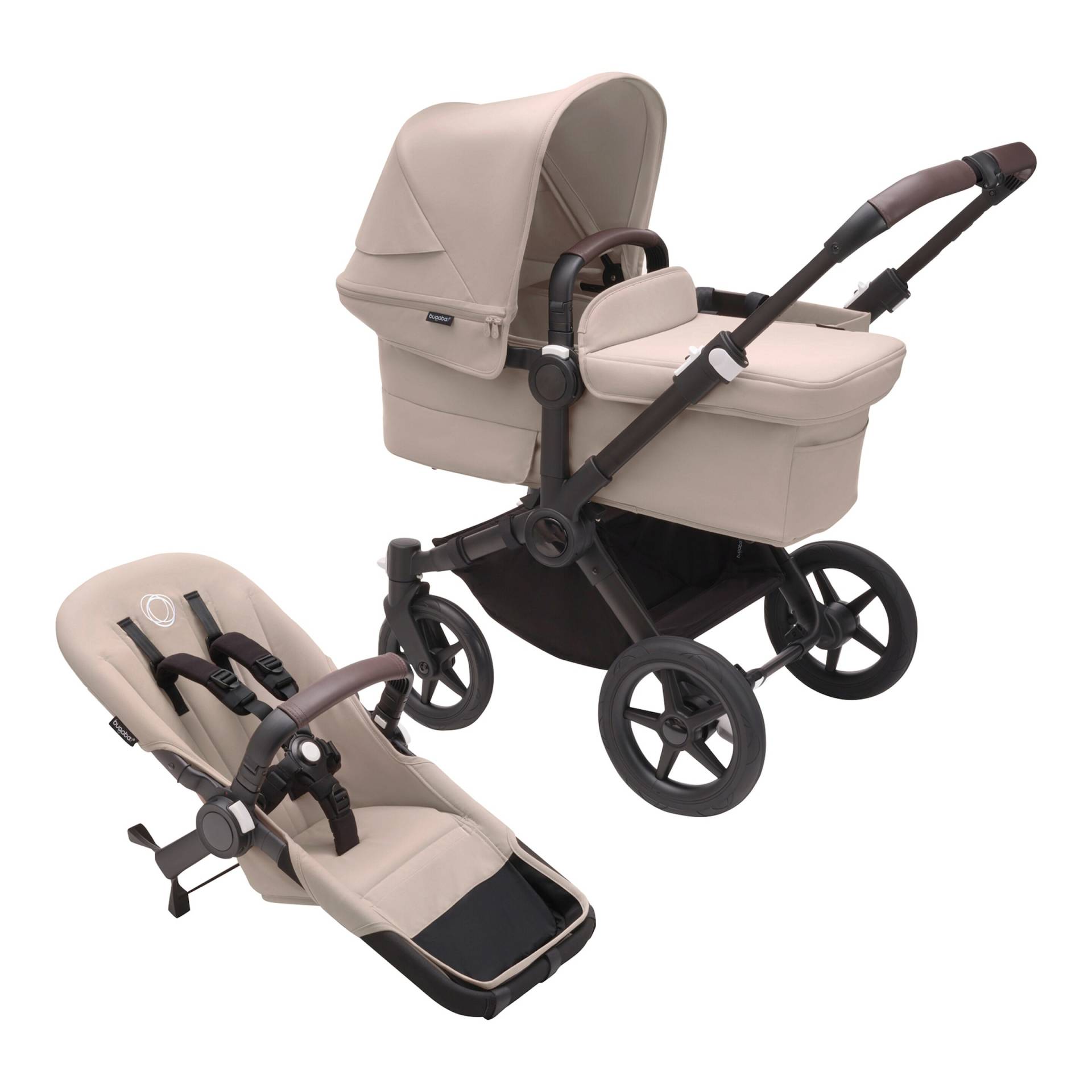 Bugaboo Donkey 5 Kombikinderwagen beige von Bugaboo