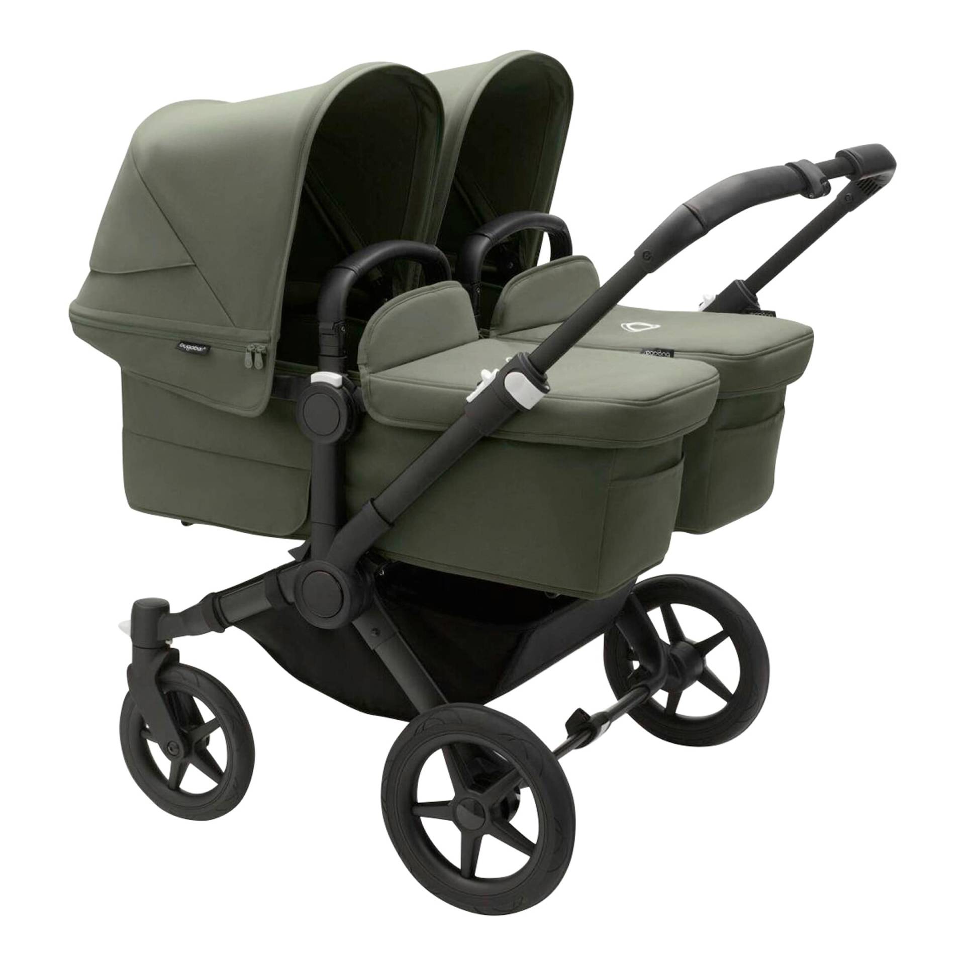 Bugaboo Donkey 5 Zwillings- und Kinderwagen Geschwisterwagen Bundle Twin gruen von Bugaboo