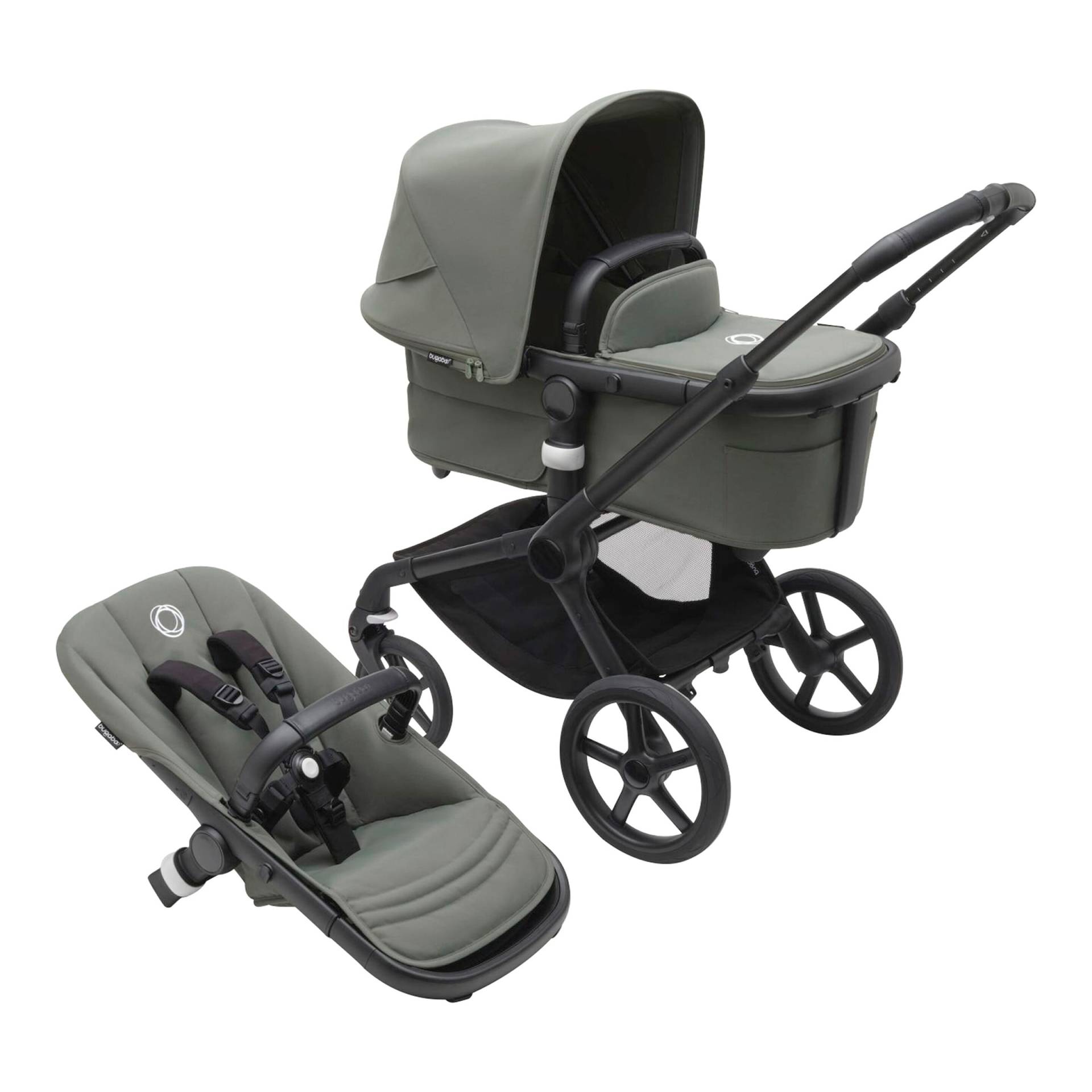 Bugaboo Fox 5 Kombikinderwagen schwarz | gruen von Bugaboo