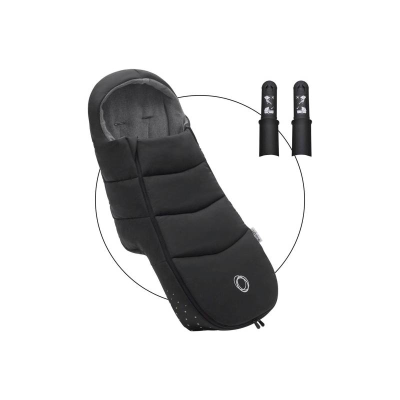 Bugaboo Fußsack inkl. Höhenadapter schwarz von Bugaboo